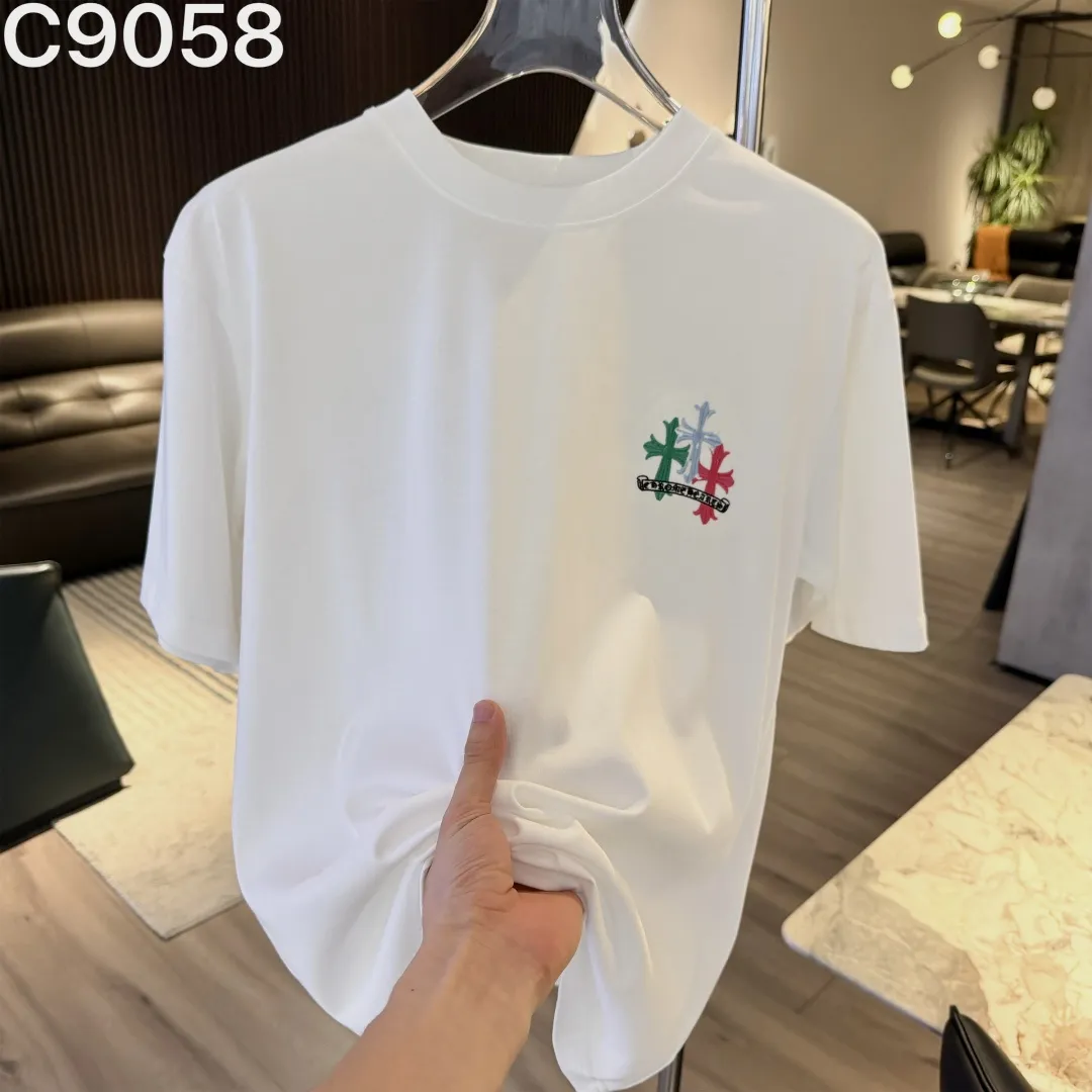 Embroidered Triple Cross Logo T-Shirt D9521525 — view 2