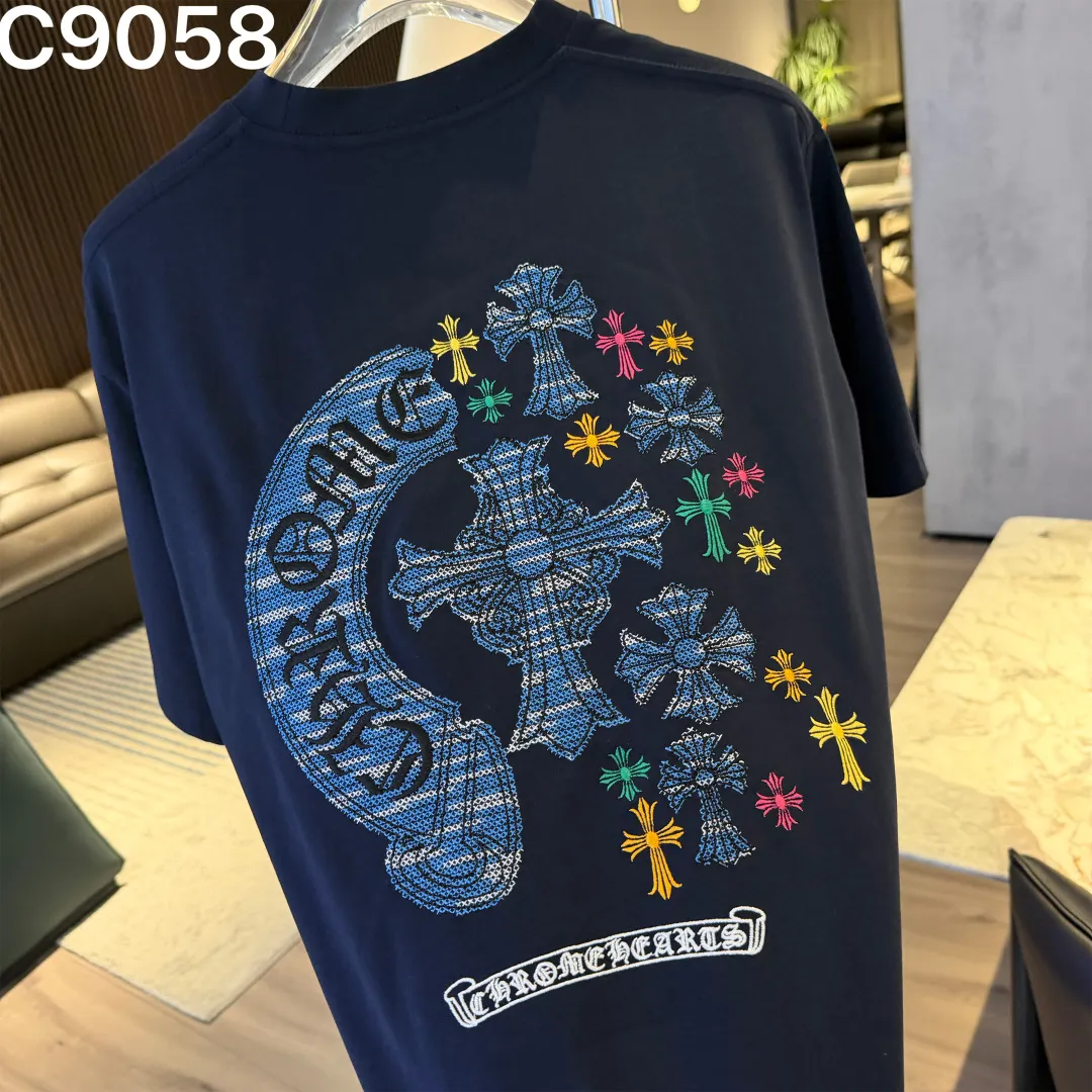 Embroidered Logo Cotton T-Shirt D15521526 — view 6