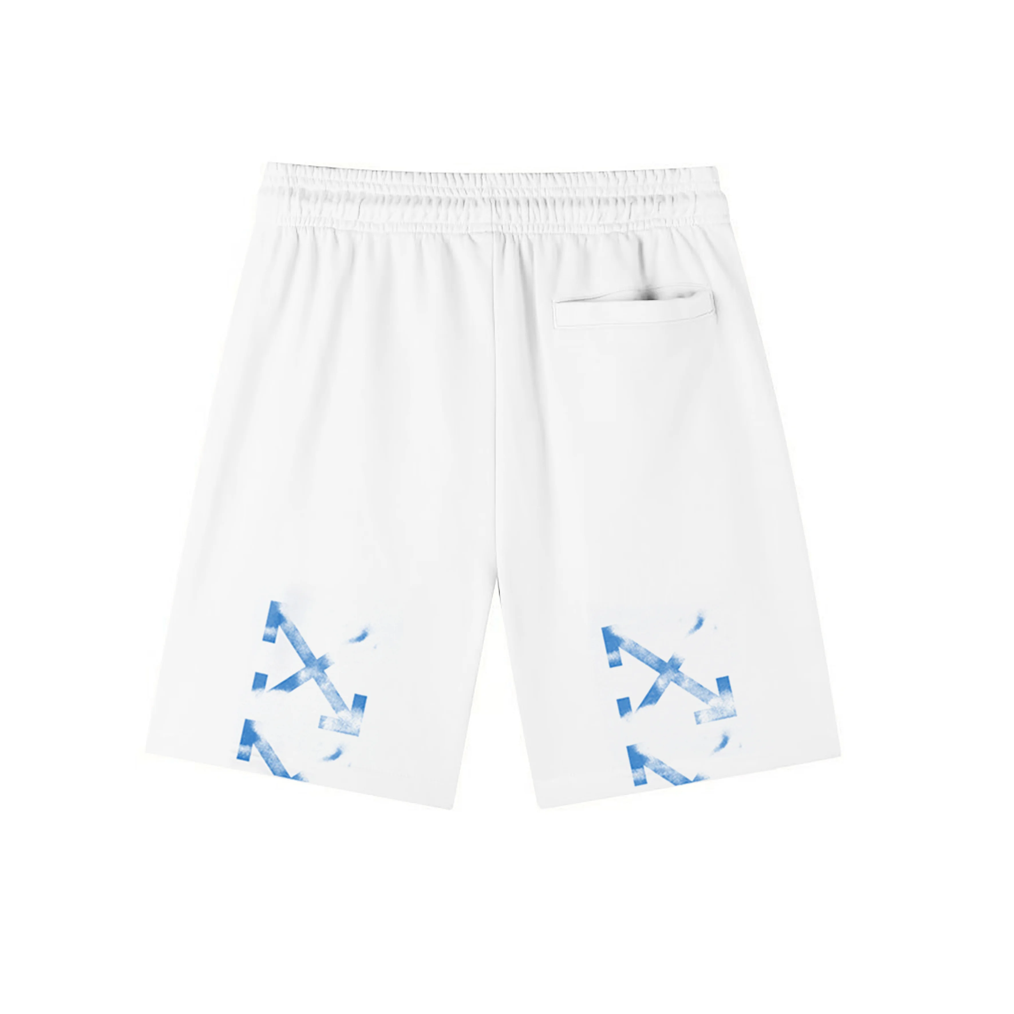 Logo Print Brushed Cotton Jersey Shorts D12020281 — view 2