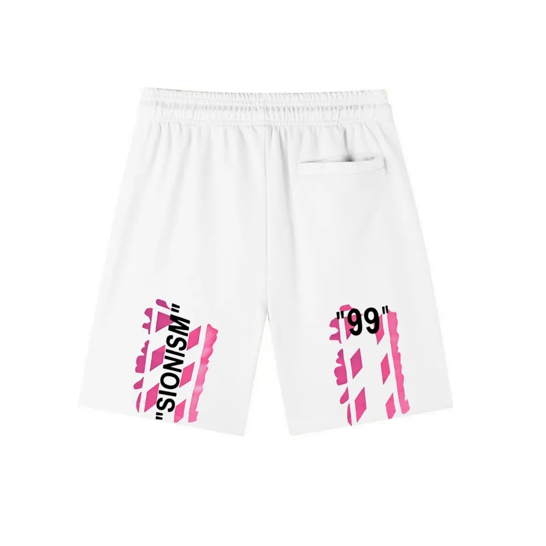 Logo Print Cotton-Jersey Drawstring Shorts D12020267 — view 2