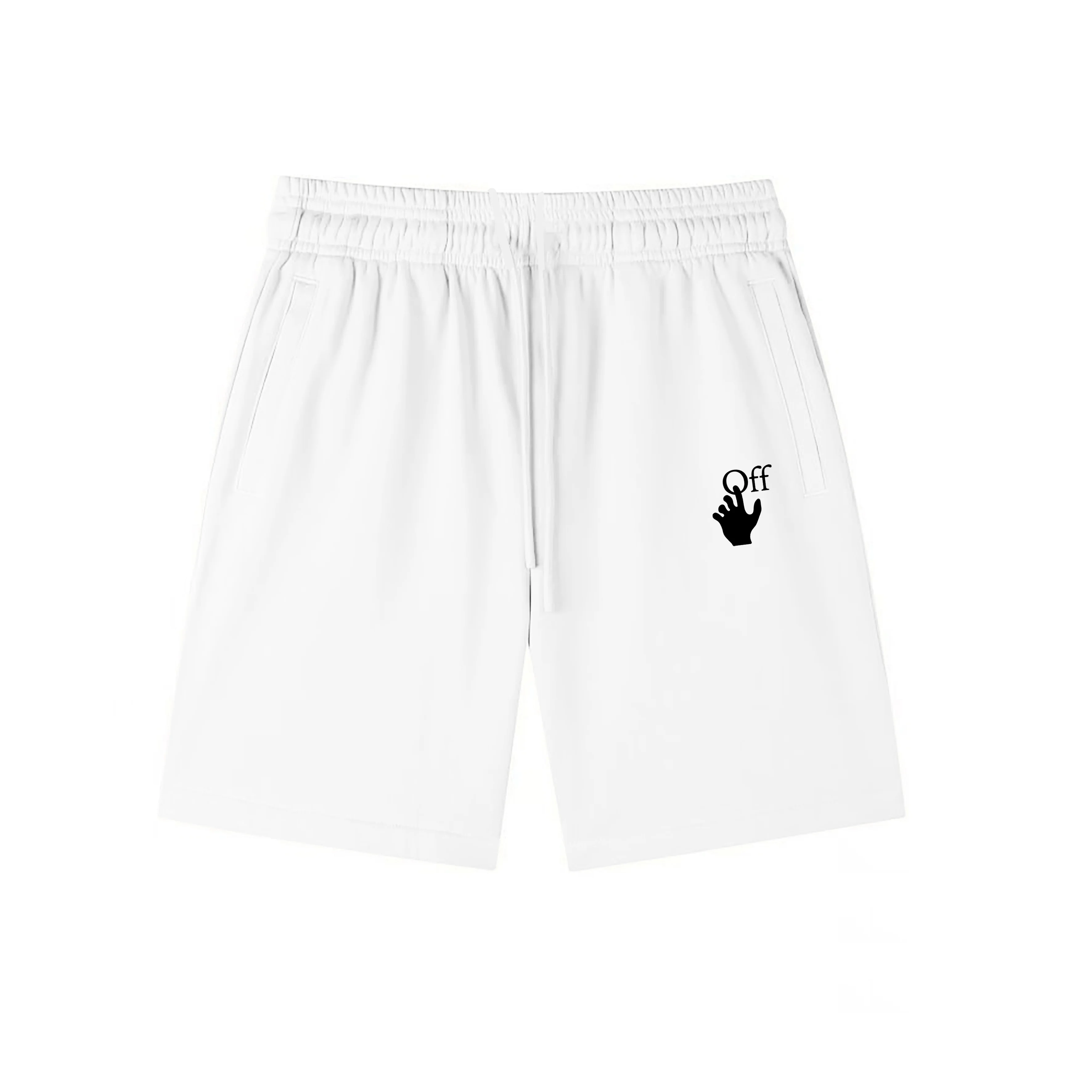 Logo Print Brushed Cotton Sweat Shorts D12020279