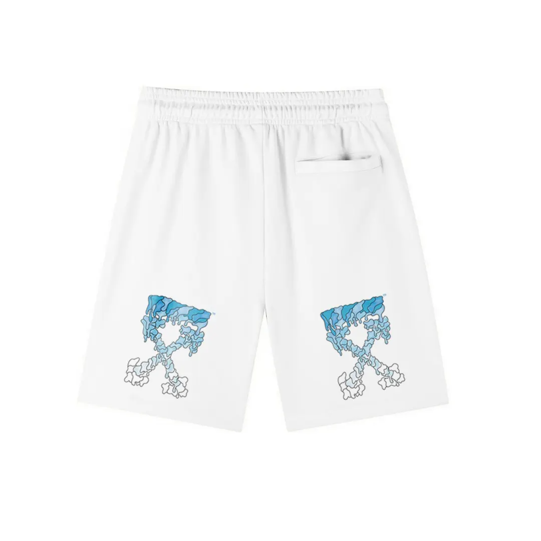 Logo Print Brushed Cotton Sweat Shorts D12020279 — view 2