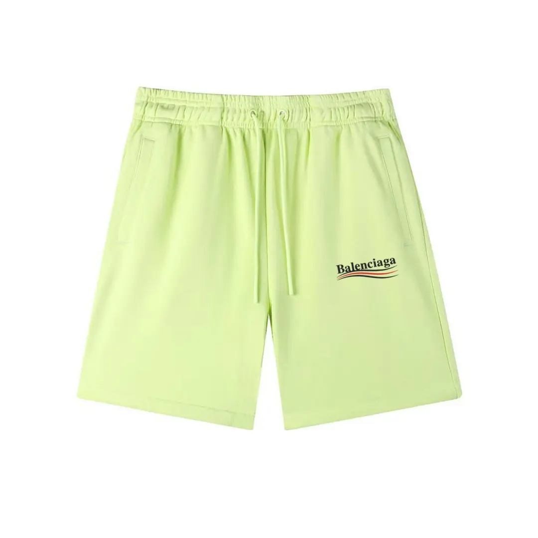 Political Campaign Logo Cotton Jersey Shorts D12020263