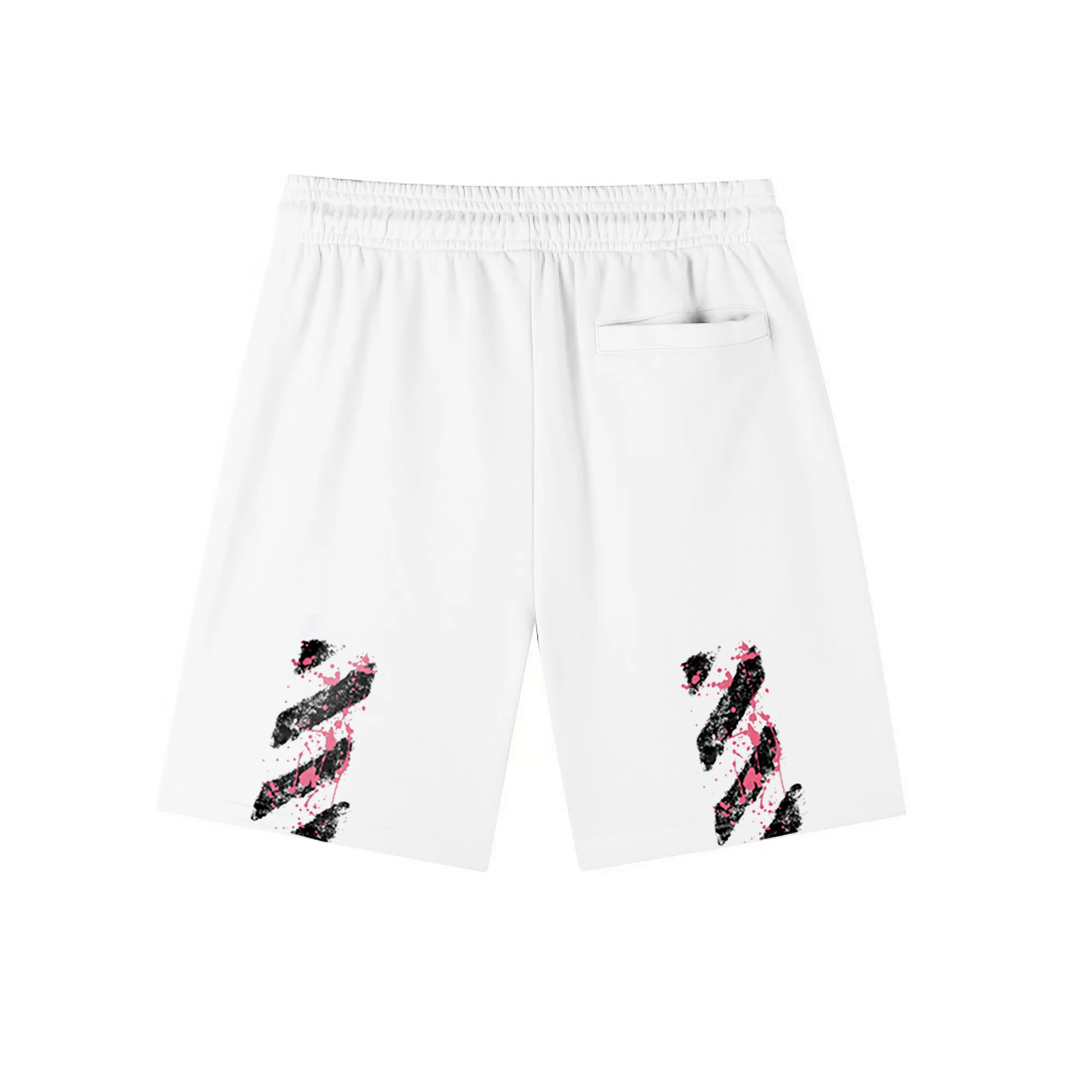 Logo Print Cotton Jersey Shorts D12020286 — view 2