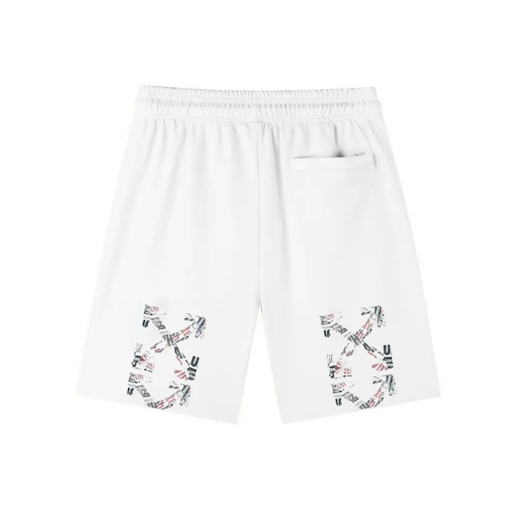 Logo Print Brushed Cotton Jersey Shorts D12020285 — view 2