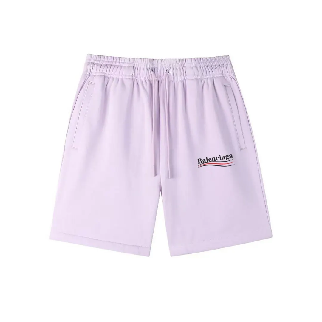 Political Campaign Logo Cotton Jersey Shorts D12020264