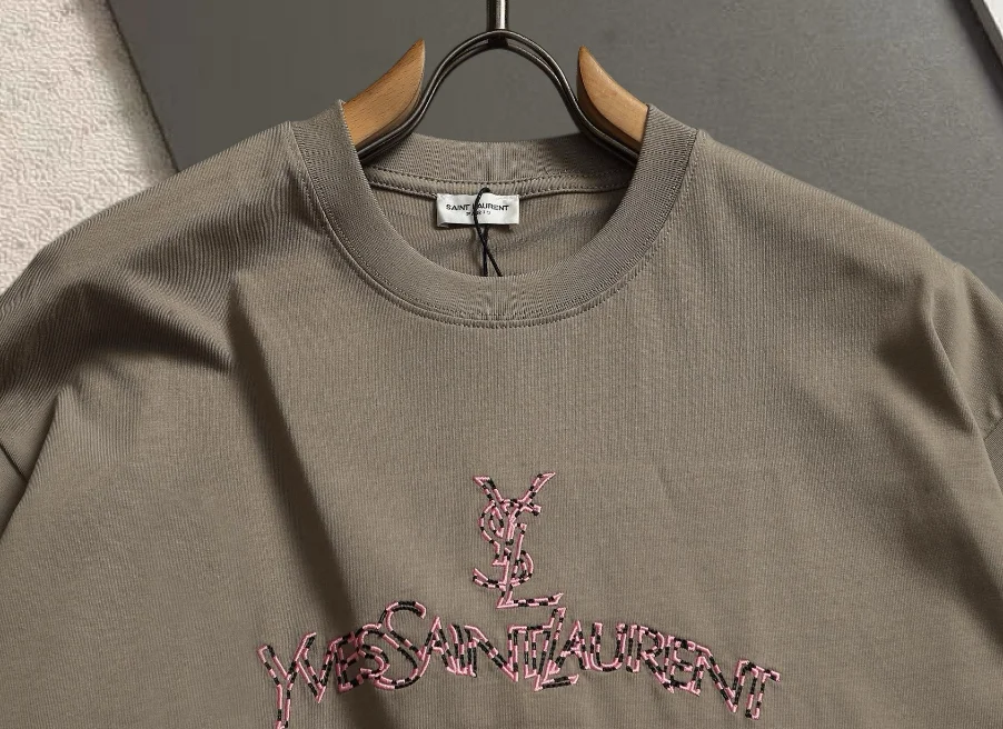 Logo Embroidered Cotton Jersey T-Shirt D13520189 — view 3