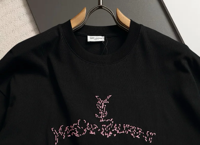 Logo Embroidered Cotton Jersey T-Shirt D13520190 — view 3