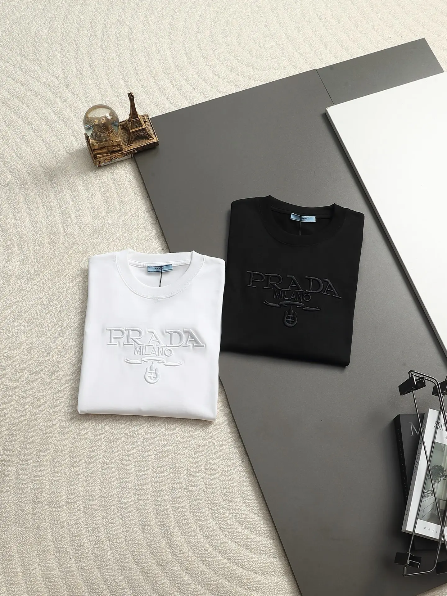 Embroidered Logo Cotton T-Shirt D13520185 — view 2