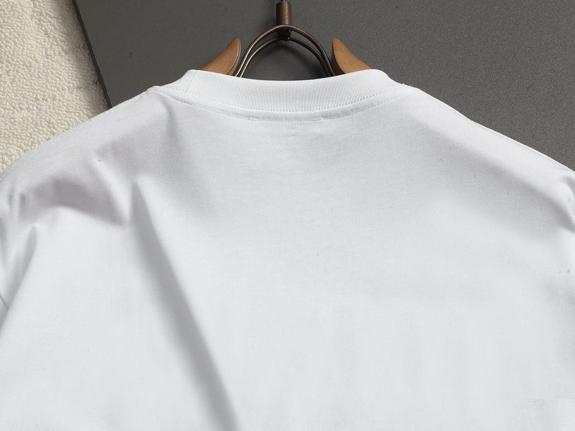 Embroidered Logo Cotton T-Shirt D13520185 — view 10