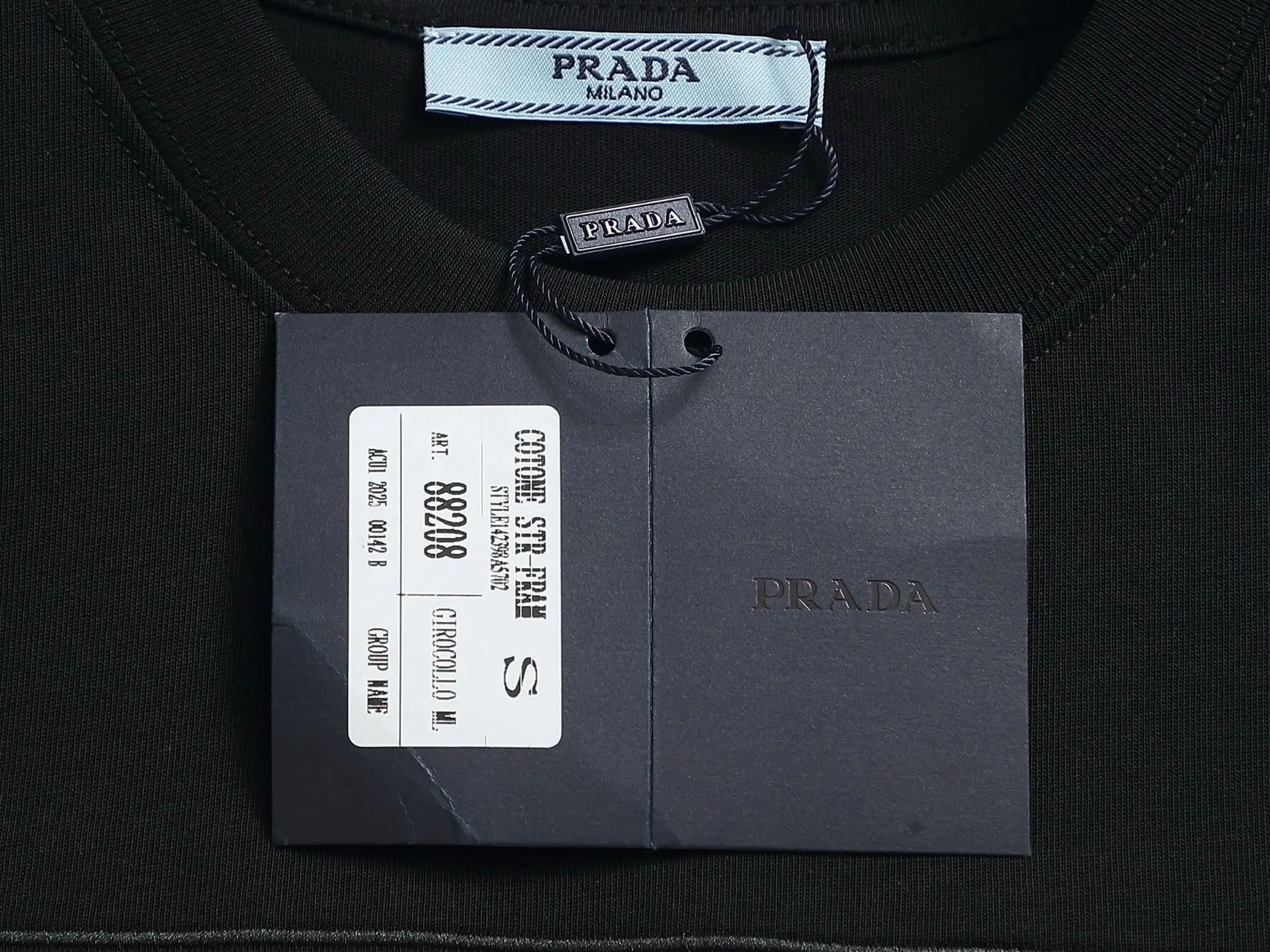 Logo Embroidered Cotton T-Shirt D13520155 — view 5