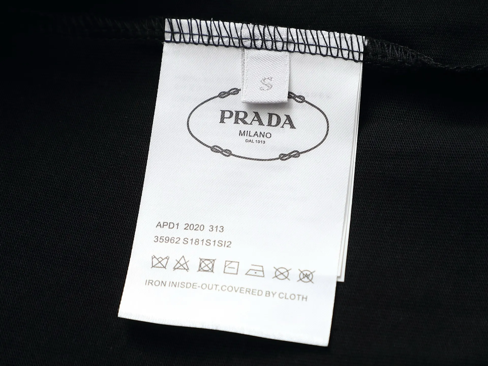Logo Embroidered Cotton T-Shirt D13520155 — view 6