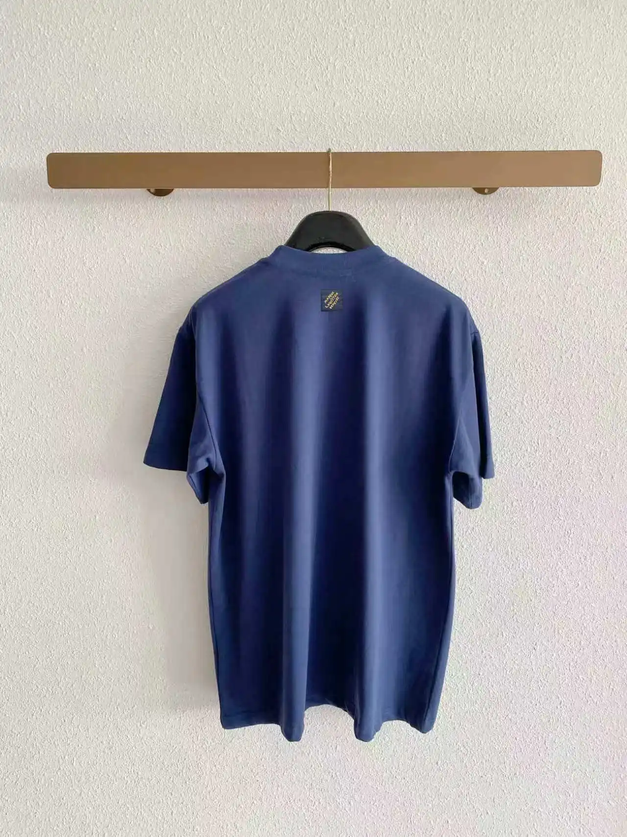 Gradient Script Logo Cotton T-Shirt D13520322 — view 2