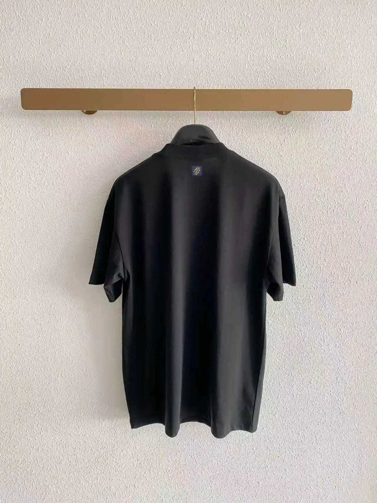 Gradient Script Logo Cotton T-Shirt D13520323 — view 2