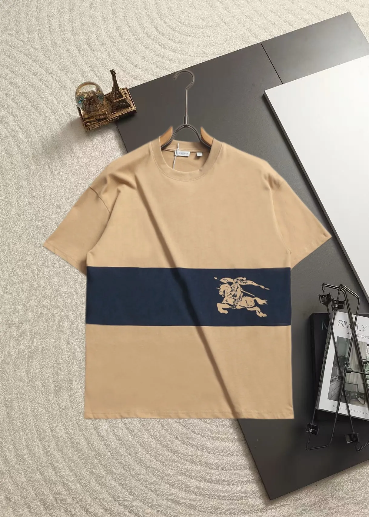 Equestrian Knight Print Cotton T-Shirt D13520168