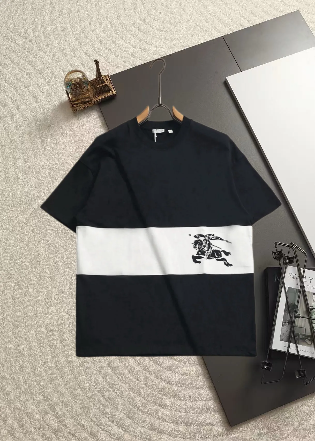EKD Print Color-Block Cotton T-Shirt D13520167