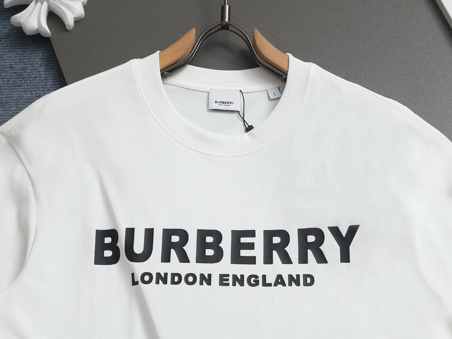 Logo Print Cotton Jersey T-Shirt D13520191 — view 3