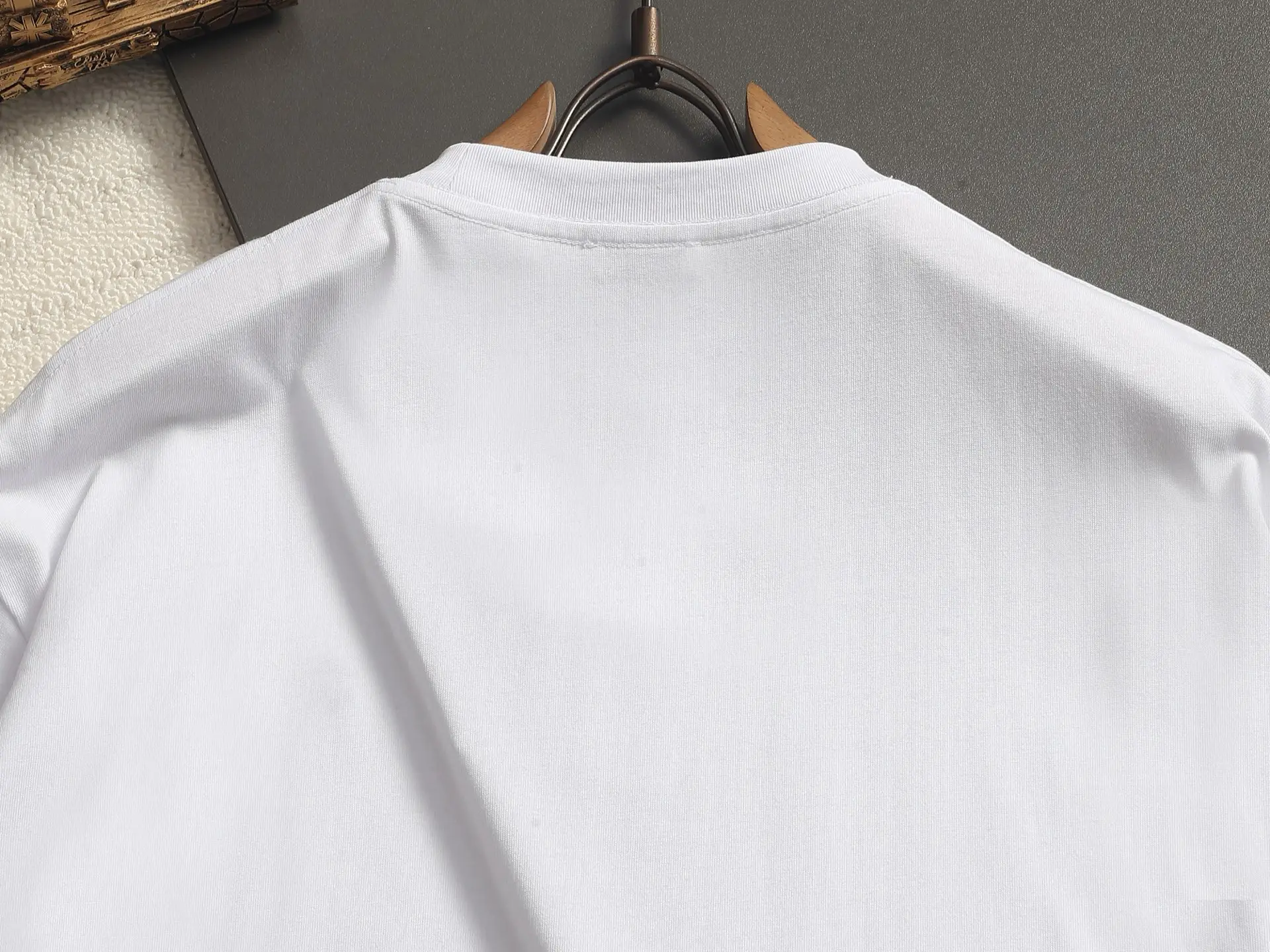 Logo Print Cotton Jersey T-Shirt D13520191 — view 7