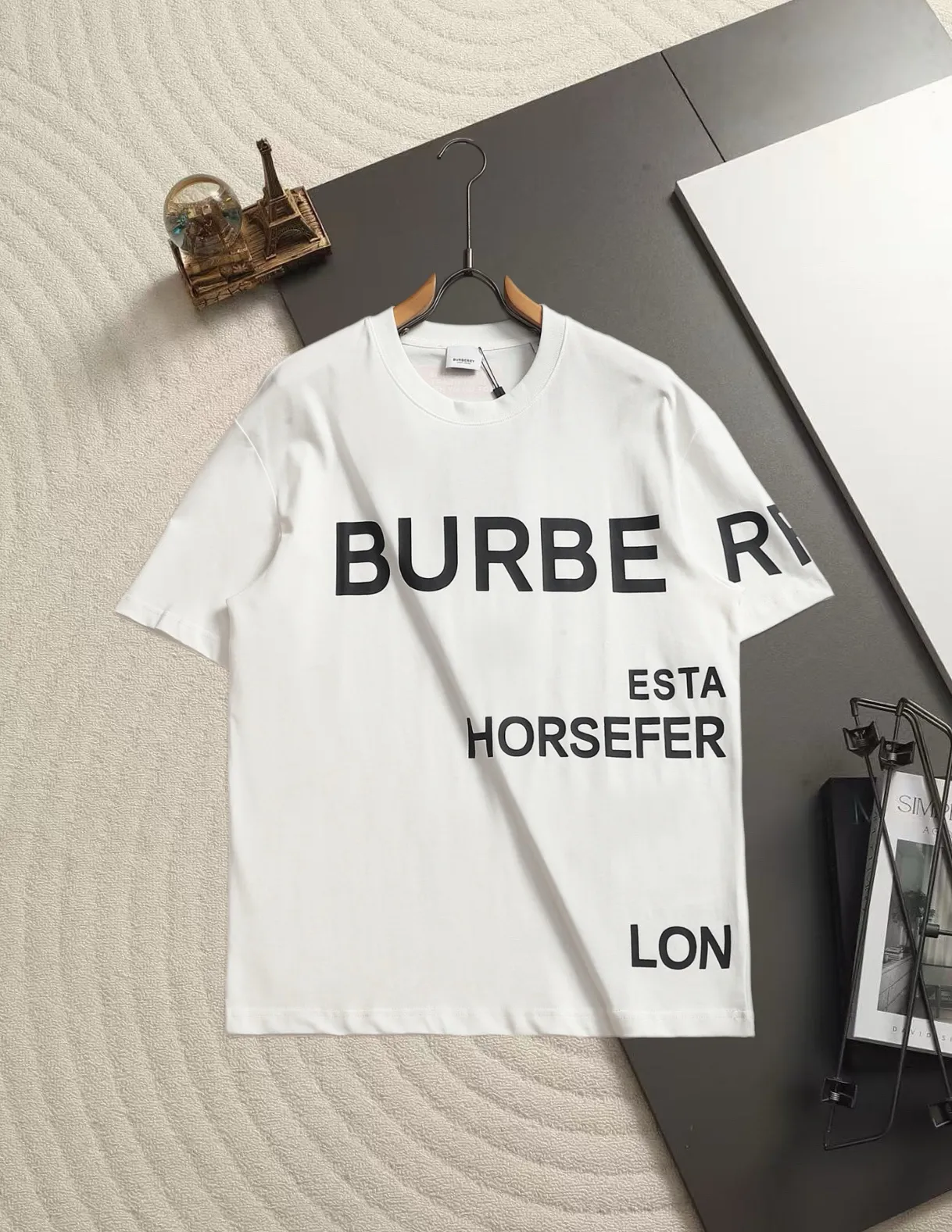 Horseferry Print Cotton Jersey T-Shirt D13520173