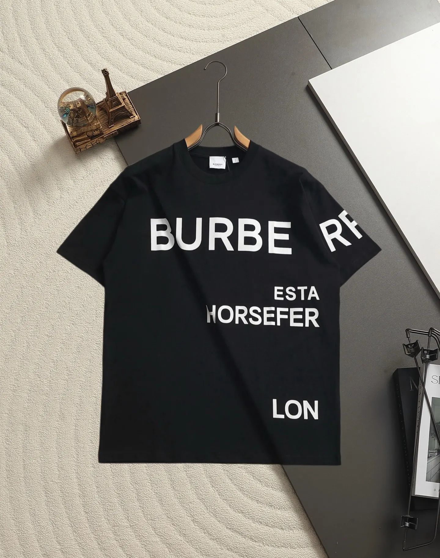 Horseferry Print Cotton Jersey T-Shirt D13520174