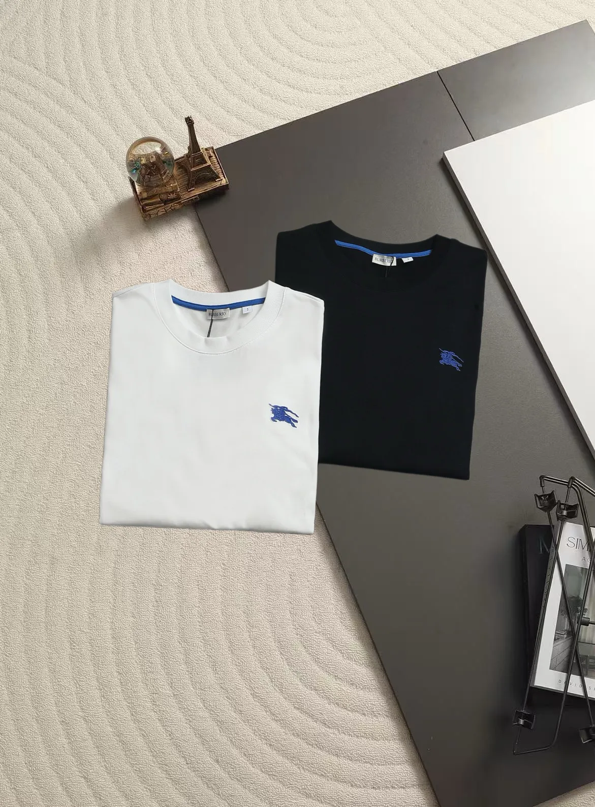Equestrian Knight Embroidery Cotton T-Shirt D13520169 — view 2