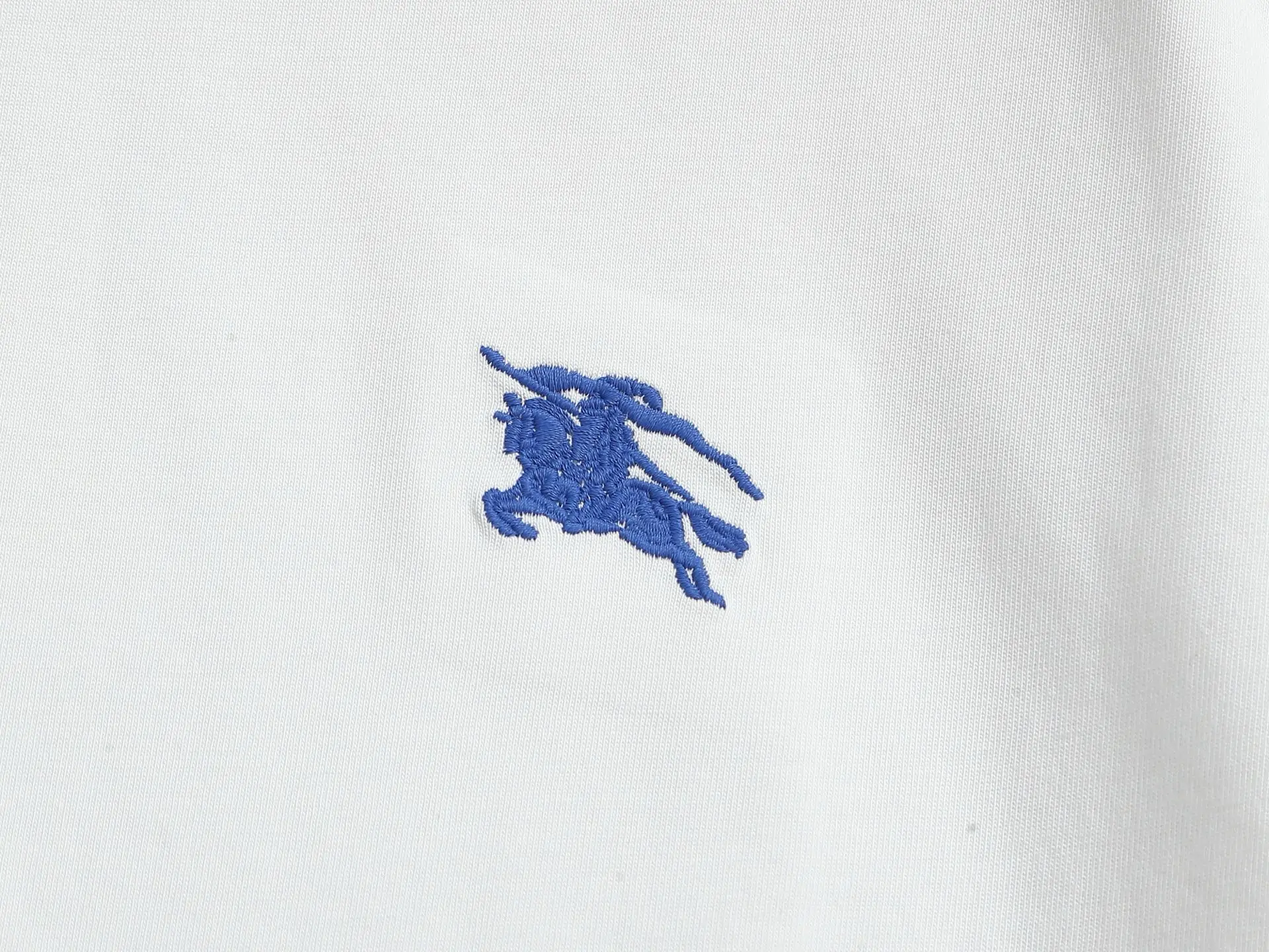 Equestrian Knight Embroidery Cotton T-Shirt D13520169 — view 4