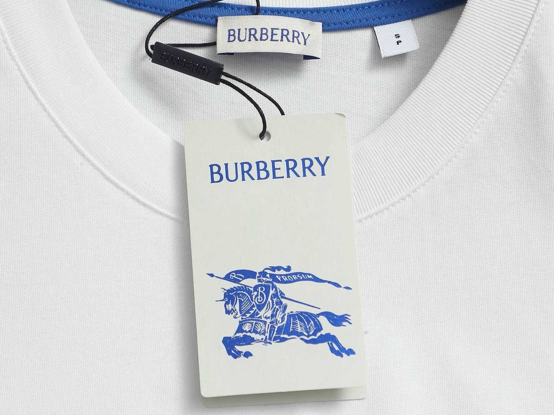 Equestrian Knight Embroidery Cotton T-Shirt D13520169 — view 5