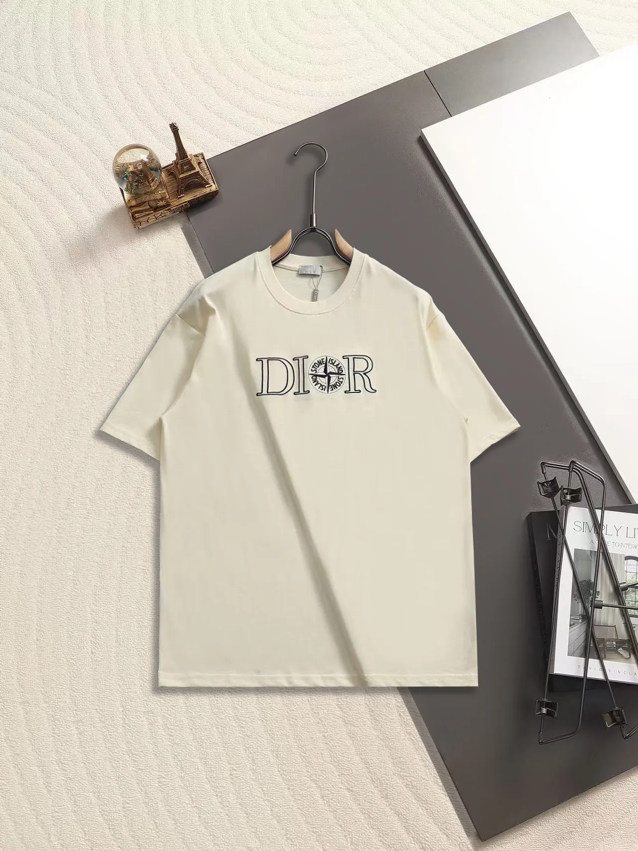 Embroidered Logo Cotton T-Shirt D13520165