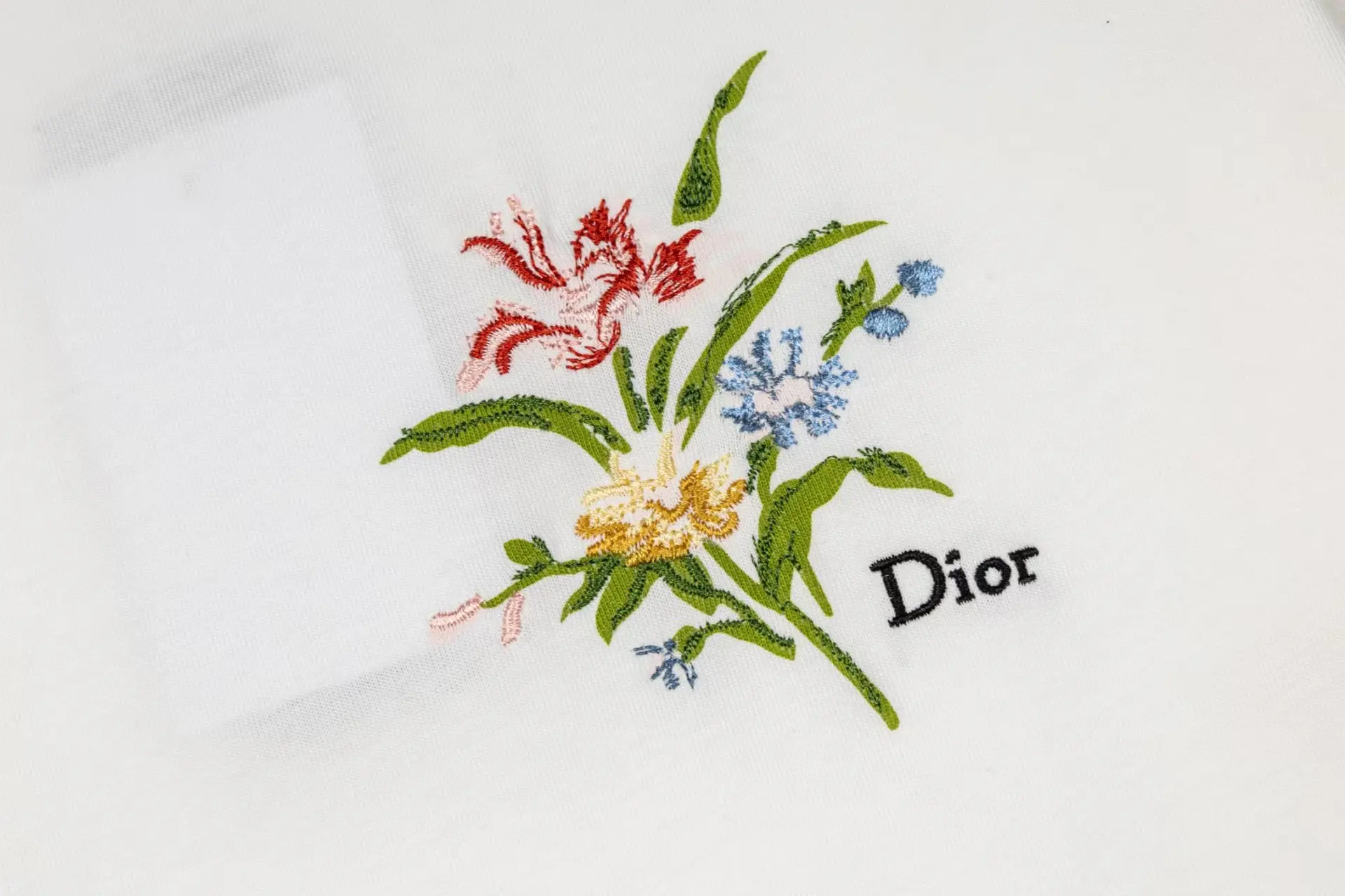 Logo Graphic Print Cotton T-Shirt D13520163 — view 4