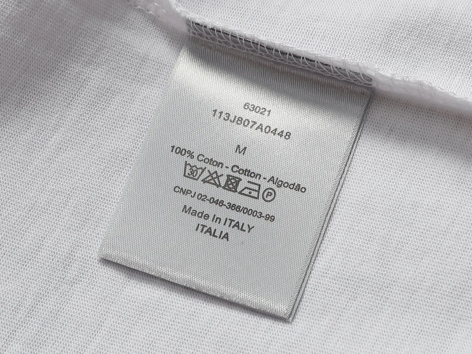 Logo Graphic Print Cotton T-Shirt D13520163 — view 8