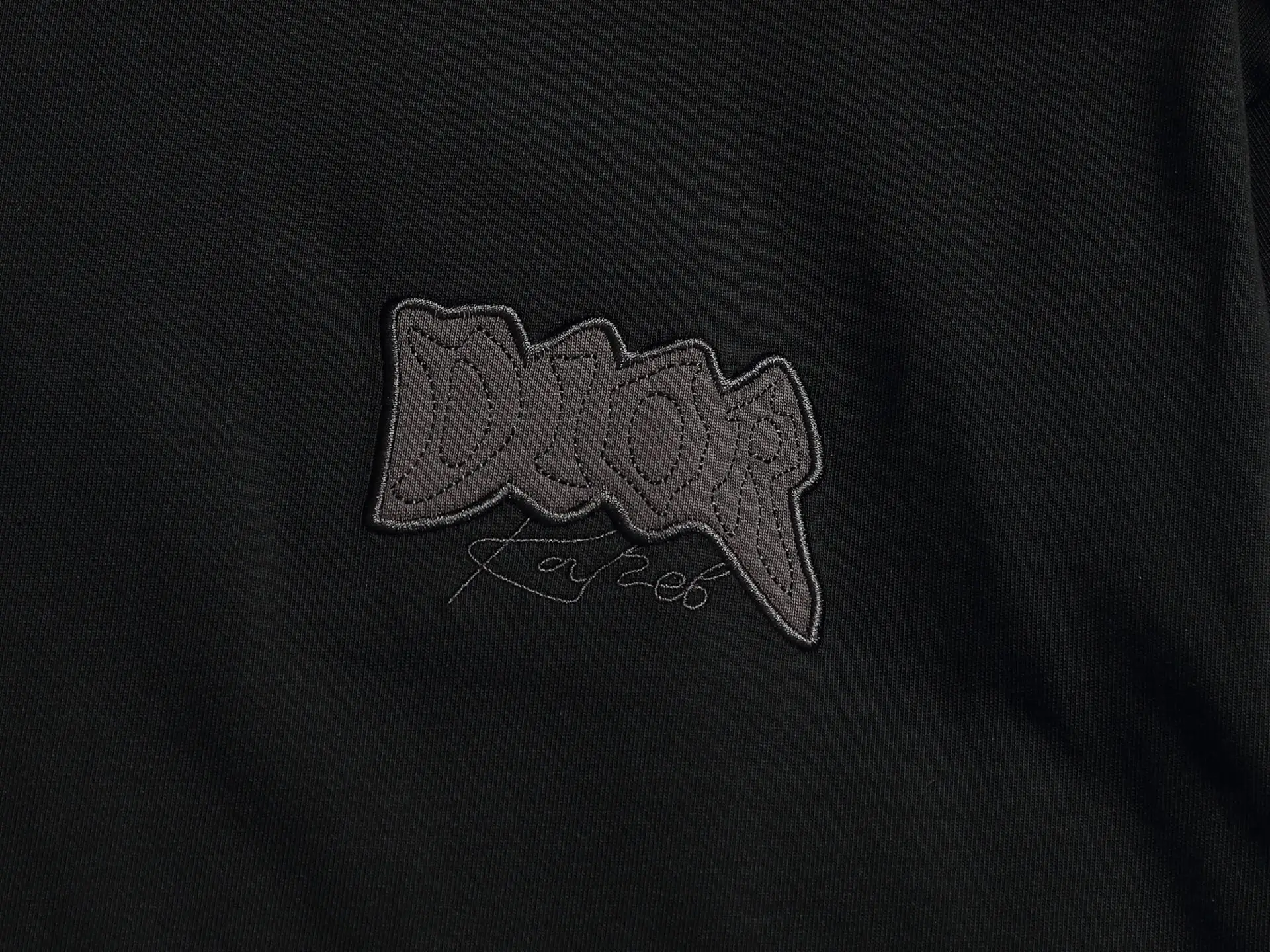 Logo Appliqué Cotton-Jersey T-Shirt D13520157 — view 5