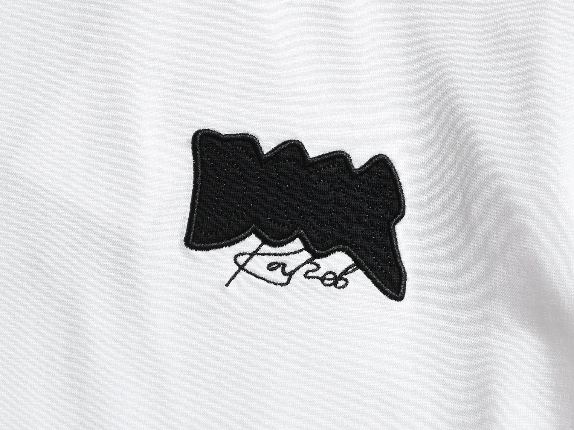 CD Logo Appliqué Cotton T-Shirt D13520156 — view 5