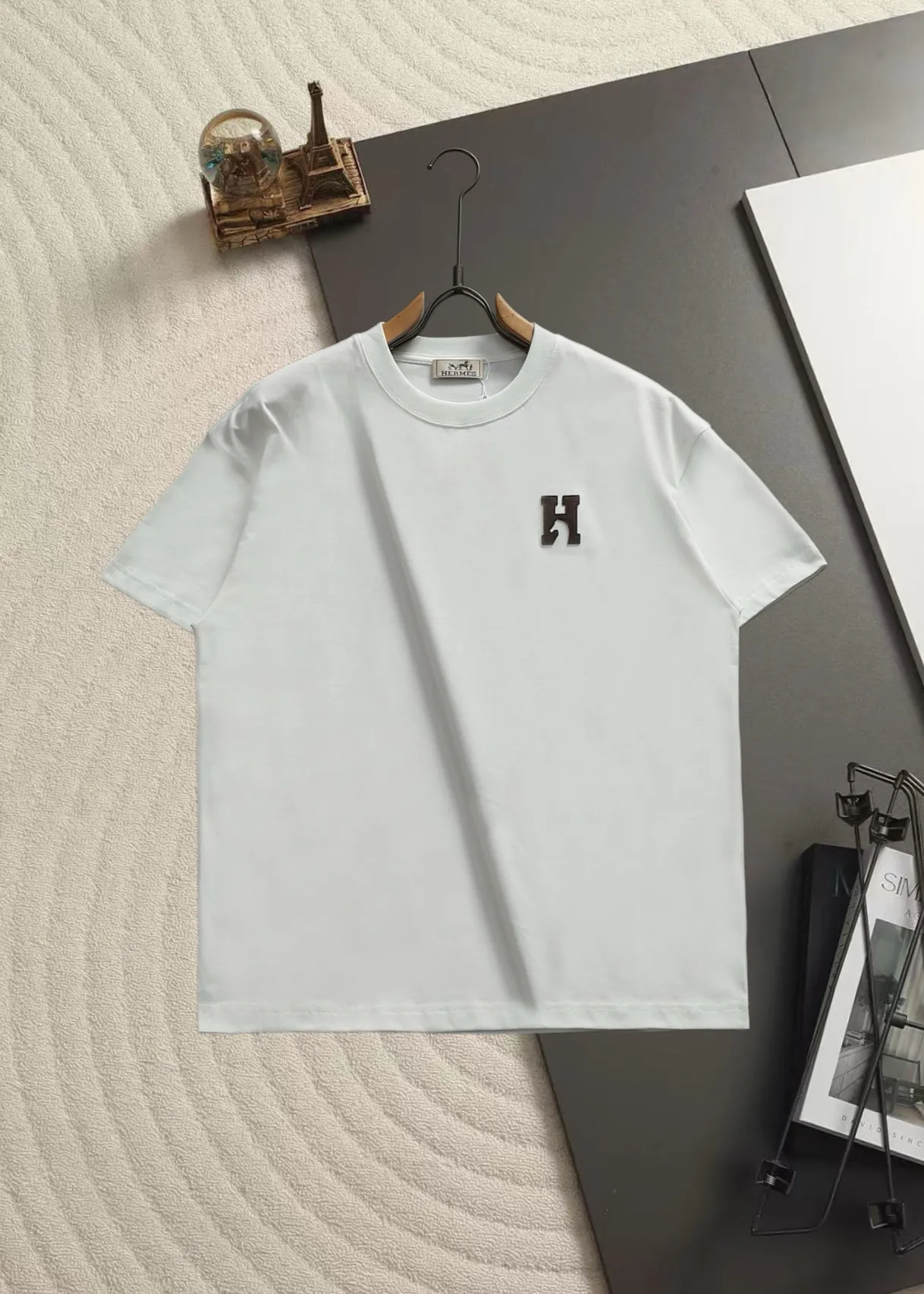 Logo-Appliqué Cotton Blend T-Shirt D13520194
