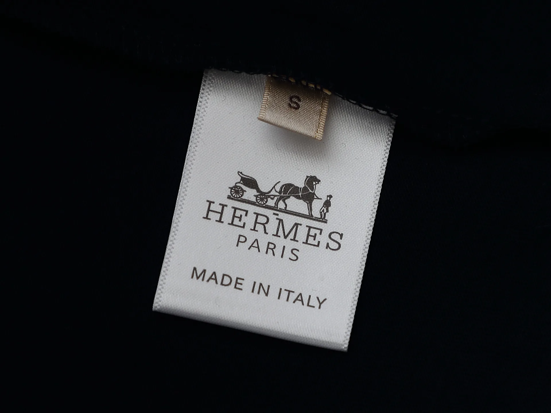 H Logo Cotton-Blend T-Shirt D13520193 — view 7