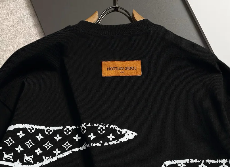 Logo Embroidered Monogram Print T-Shirt D13520159 — view 9