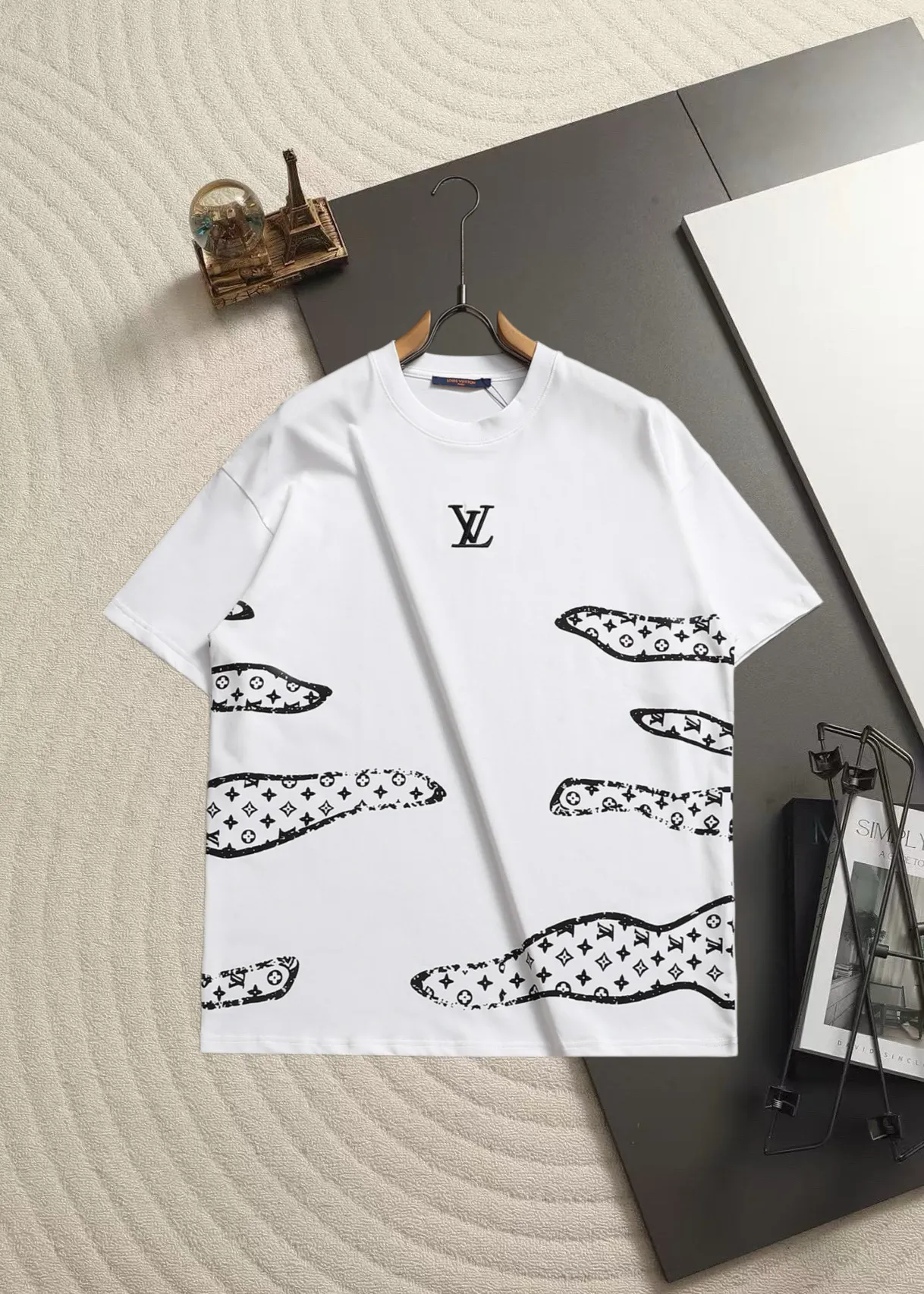Embroidered Monogram Logo Cotton T-Shirt D13520158