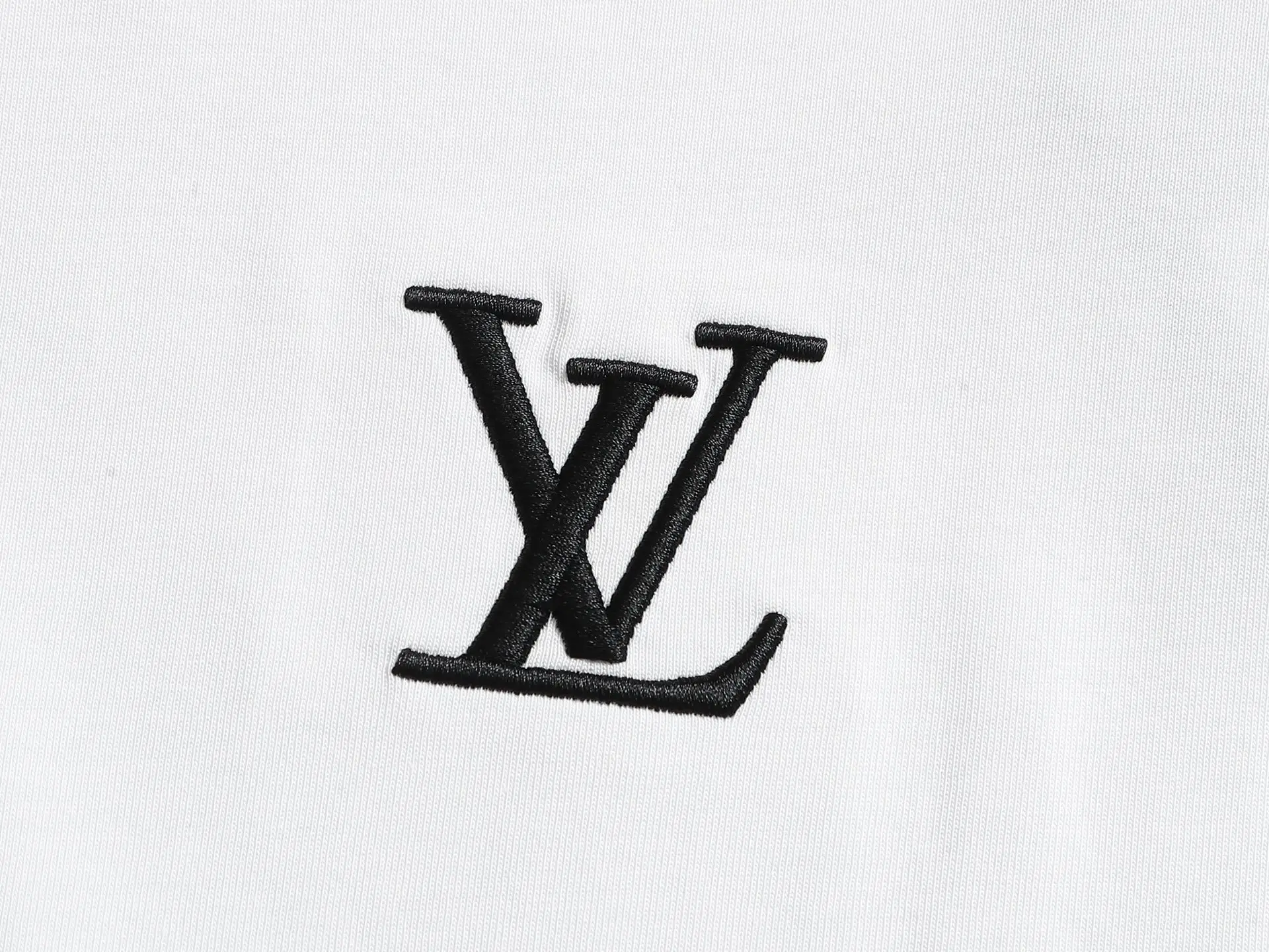 Embroidered Monogram Logo Cotton T-Shirt D13520158 — view 5