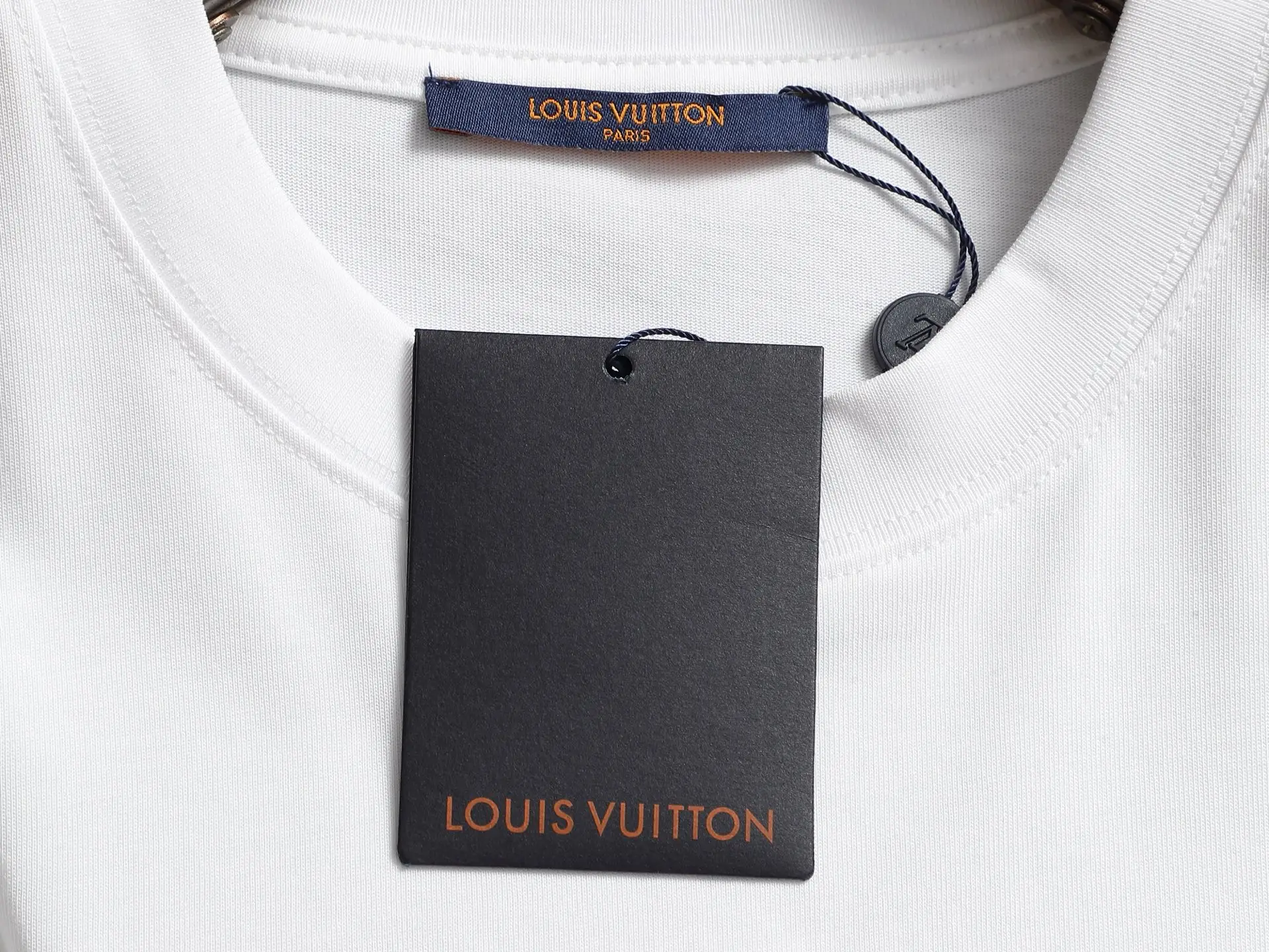 Embroidered Monogram Logo Cotton T-Shirt D13520158 — view 6