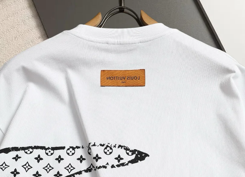 Embroidered Monogram Logo Cotton T-Shirt D13520158 — view 9