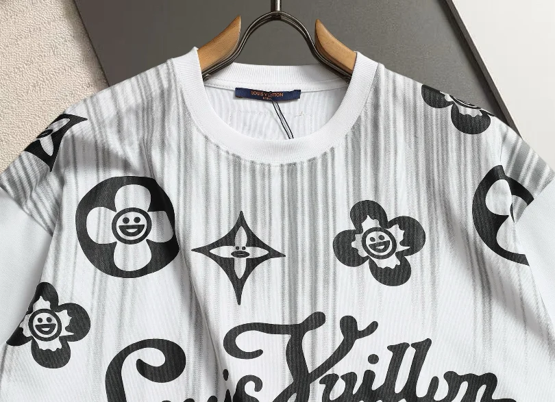 Logo Graphic Print Cotton T-Shirt D13520161 — view 4
