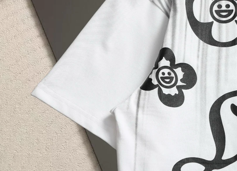 Logo Graphic Print Cotton T-Shirt D13520161 — view 9