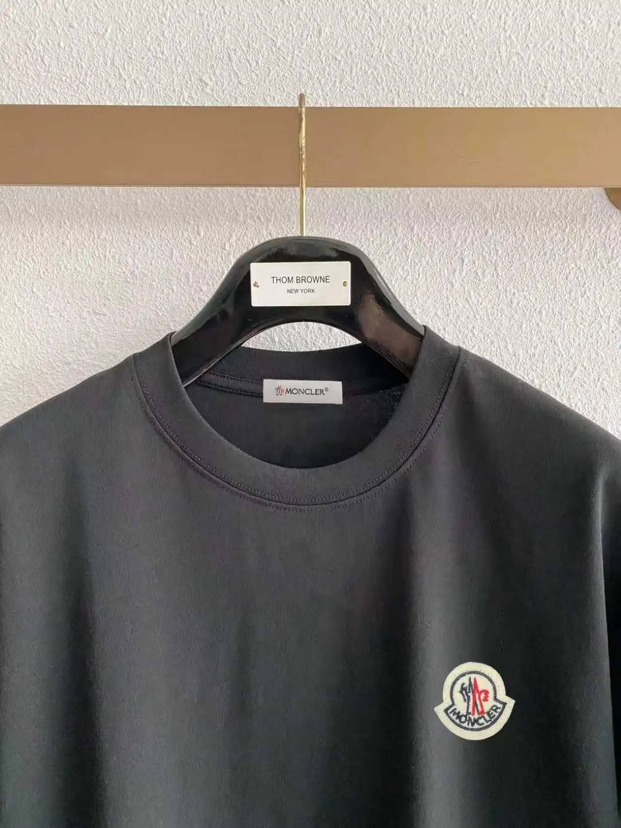Logo Patch Cotton Jersey T-Shirt D13520104 — view 3