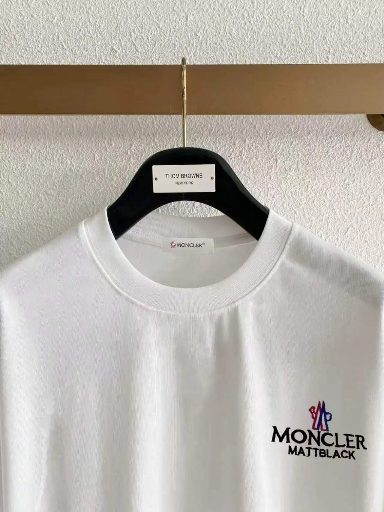 Logo Embroidered Cotton T-Shirt D13520112 — view 3