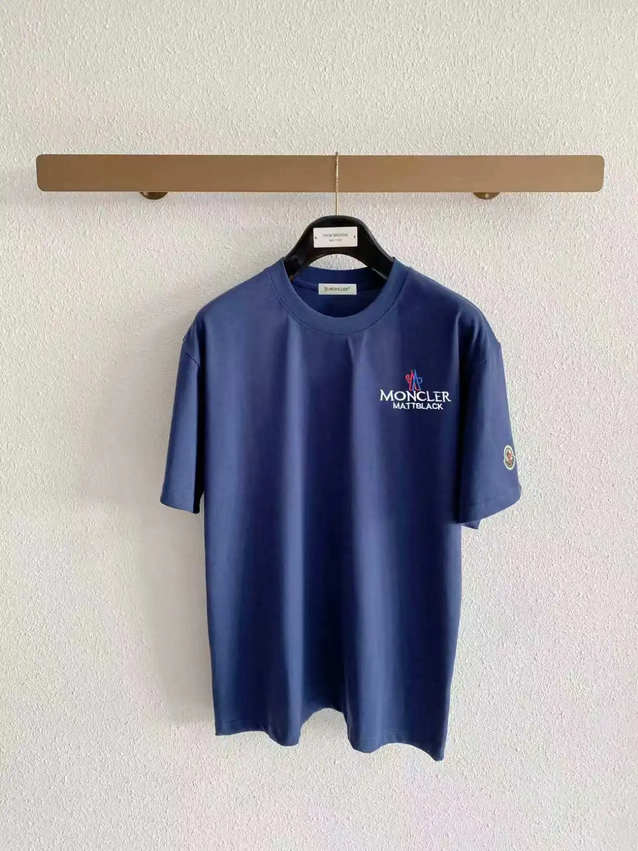 Logo Embroidered Cotton Jersey T-Shirt D13520113