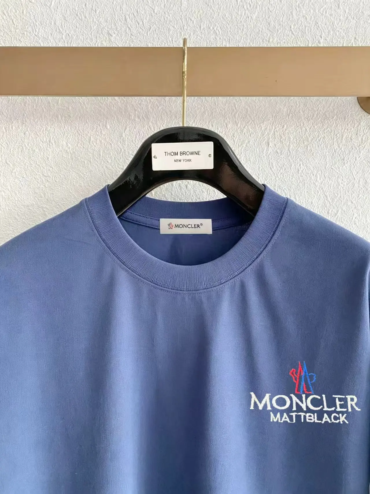Logo Embroidered Cotton Jersey T-Shirt D13520113 — view 3