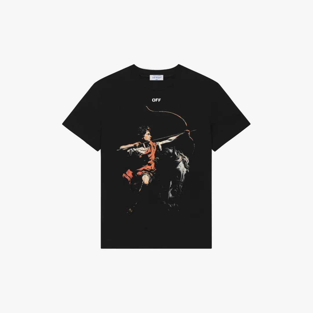 Zodiac Series Graphic Print Cotton T-Shirt D13520307