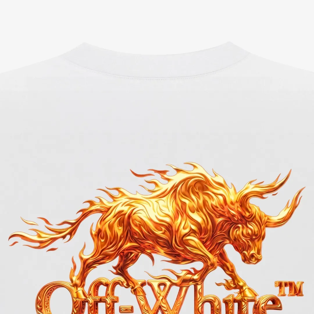 Zodiac Collection Logo Cotton T-Shirt D13520298 — view 4