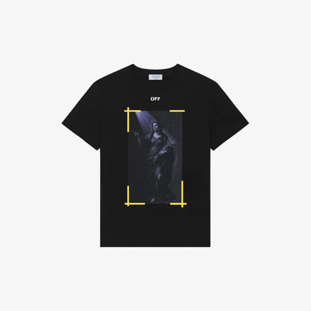 Zodiac Graphic Print Cotton T-Shirt D13520291