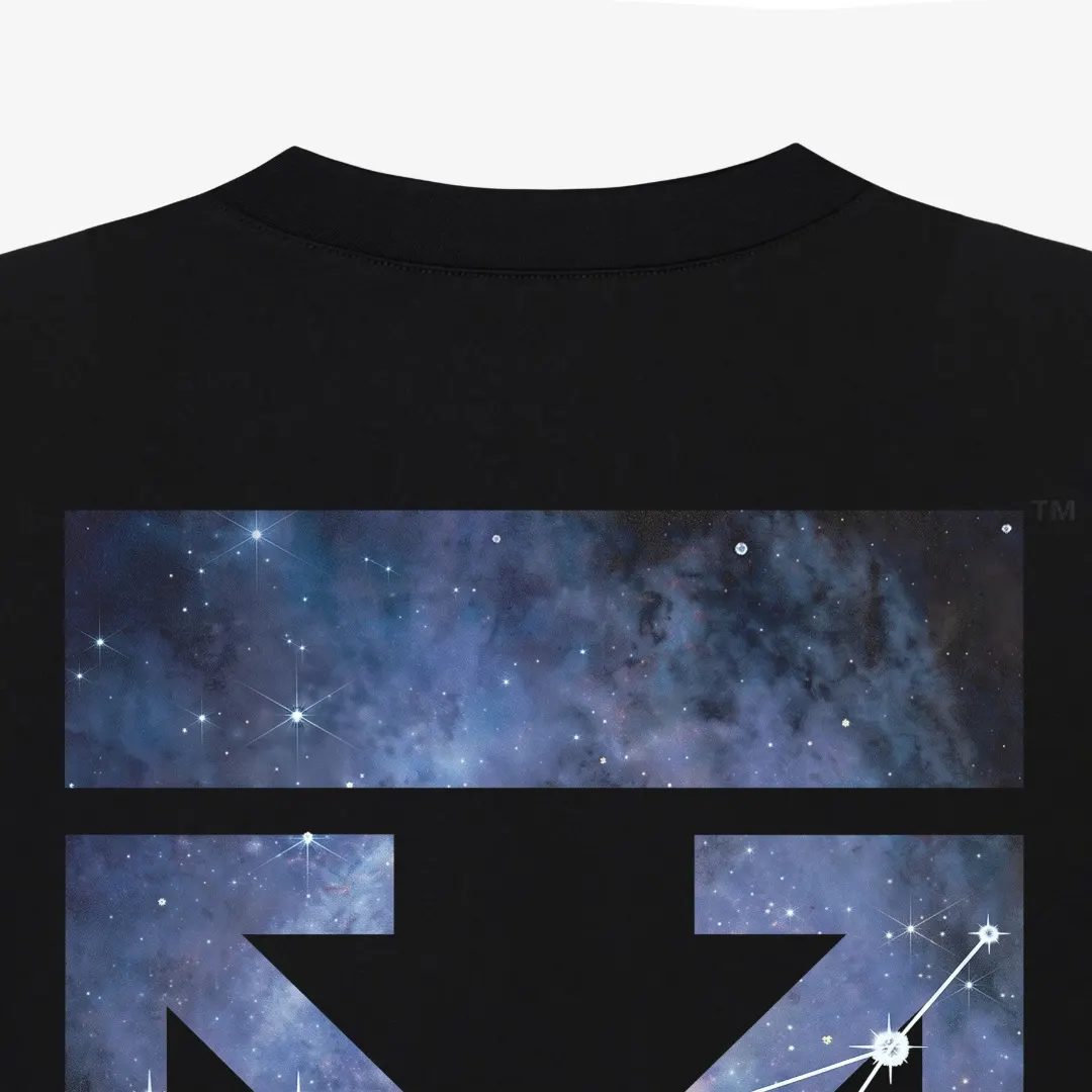 Zodiac Graphic Print Cotton T-Shirt D13520291 — view 4