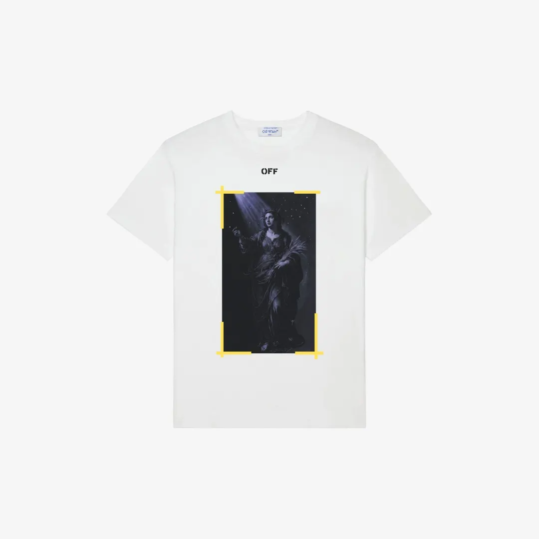 Zodiac Graphic Print Cotton T-Shirt D13520292